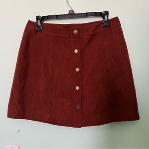 Soft Burgundy Skirt